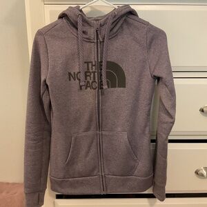The North Face zip up jacket